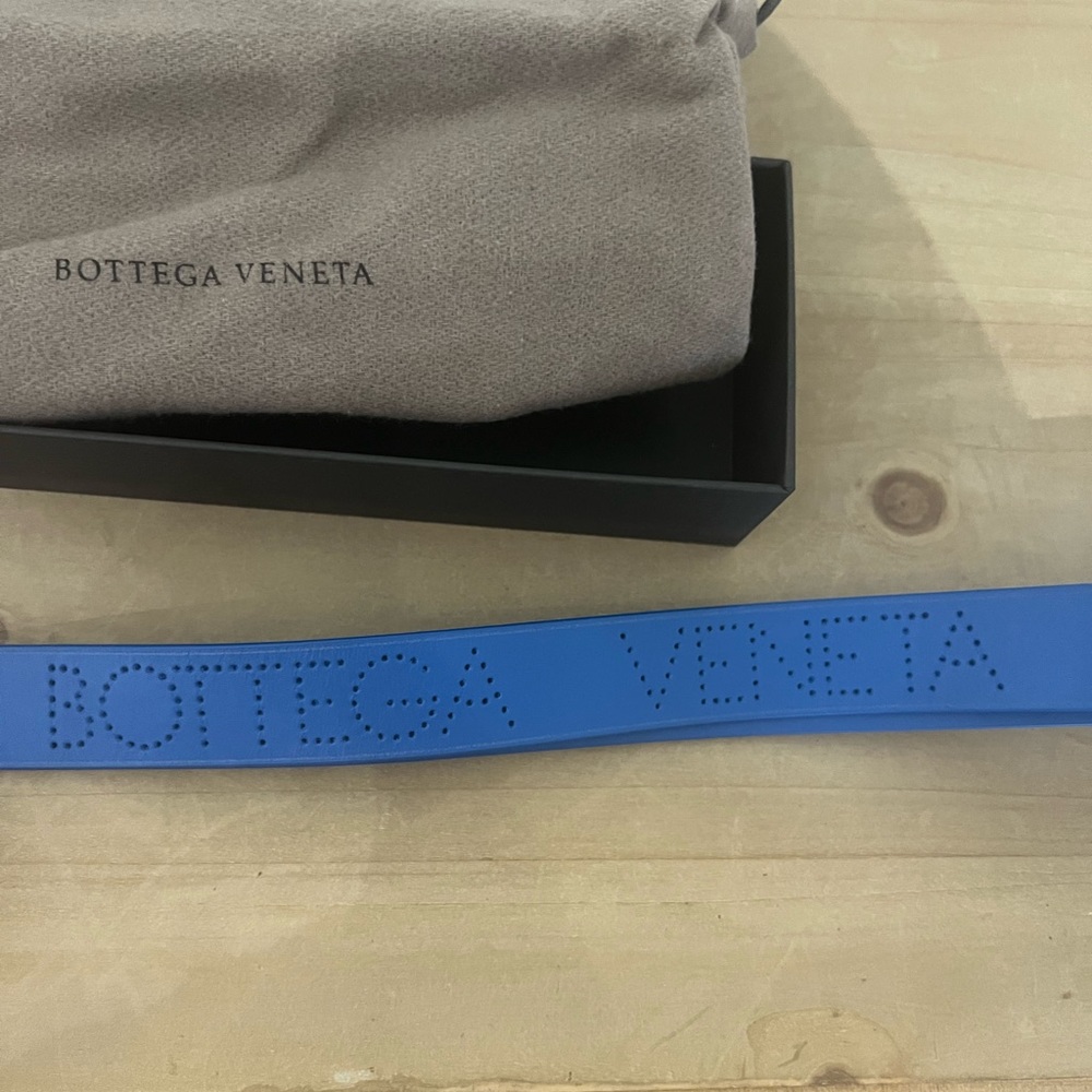 Bottega Veneta Laccio Logo Leather Lanyard msrp 380 NIB